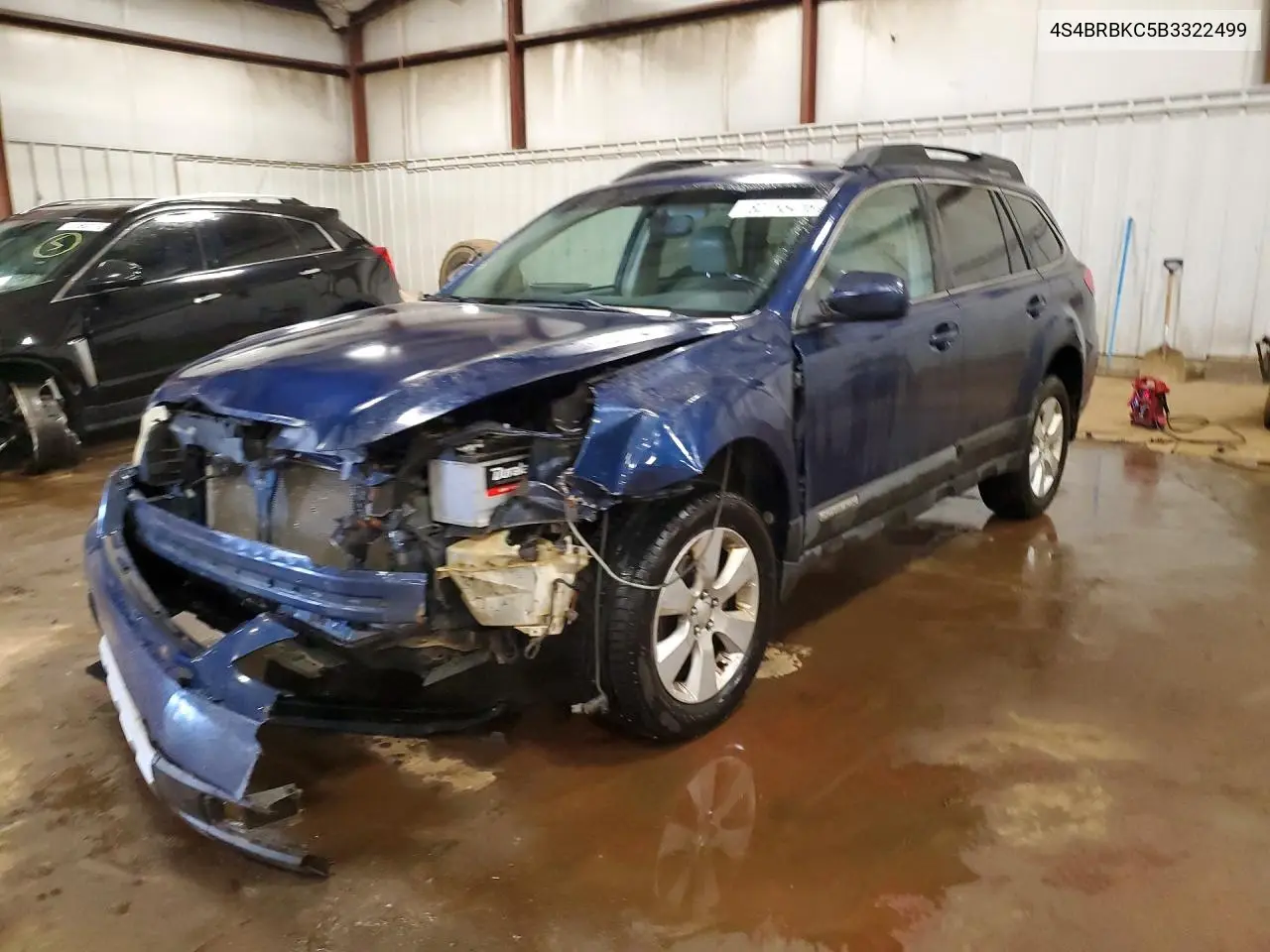 2011 Subaru Outback 2.5I Limited VIN: 4S4BRBKC5B3322499 Lot: 62155416