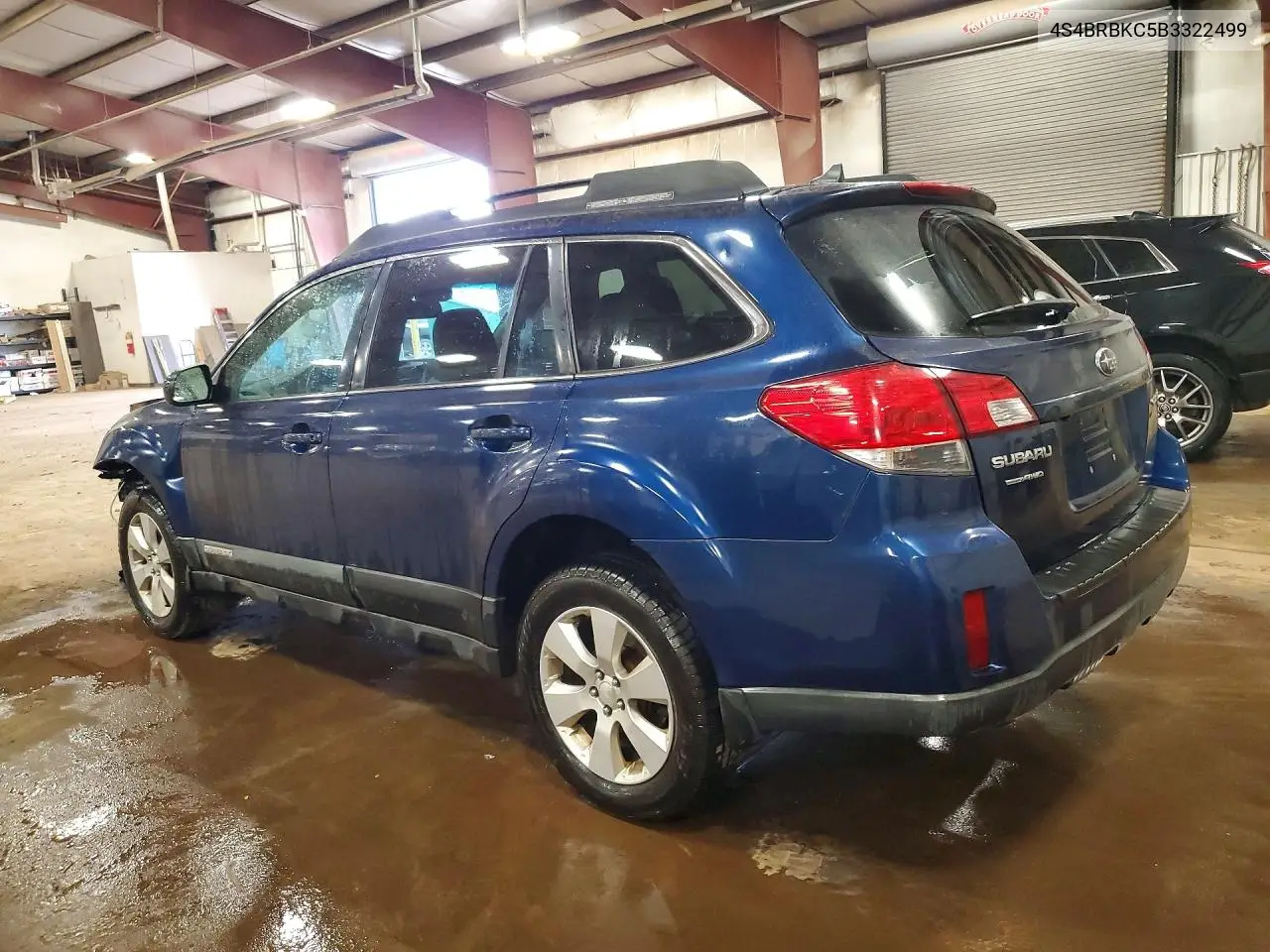 2011 Subaru Outback 2.5I Limited VIN: 4S4BRBKC5B3322499 Lot: 62155416
