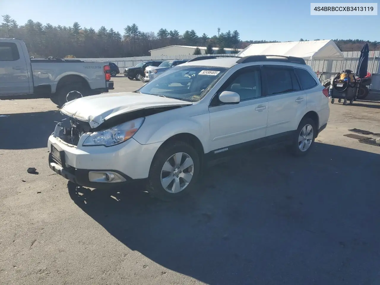 4S4BRBCCXB3413119 2011 Subaru Outback 2.5I Premium