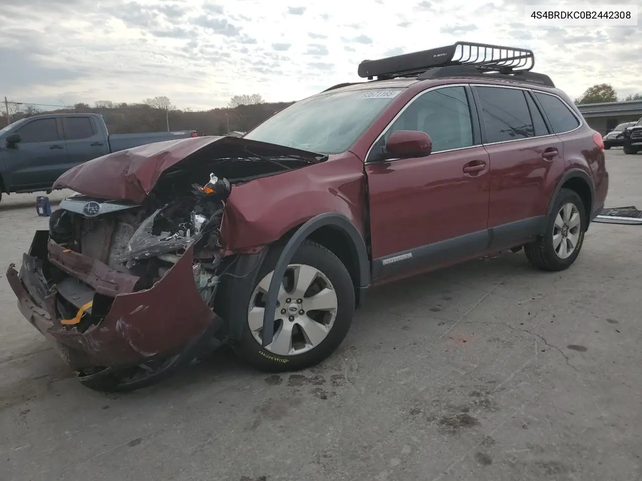 4S4BRDKC0B2442308 2011 Subaru Outback 3.6R Limited