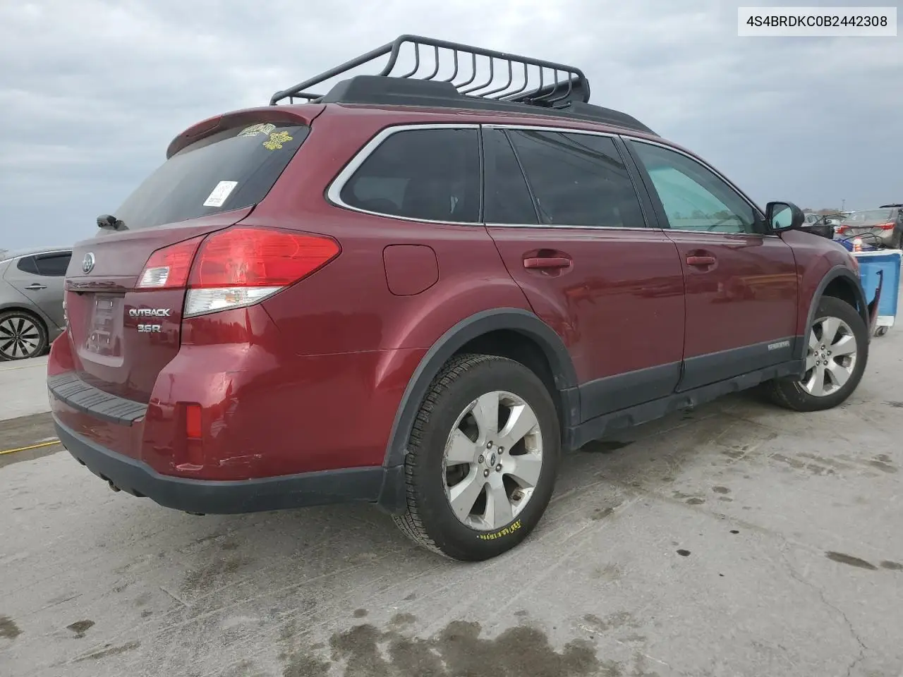 4S4BRDKC0B2442308 2011 Subaru Outback 3.6R Limited