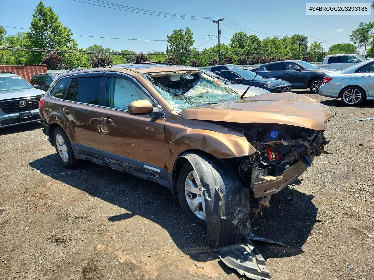 2012 Subaru Outback 2.5I Premium VIN: 4S4BRCGC2C3293186 Lot: 59701646