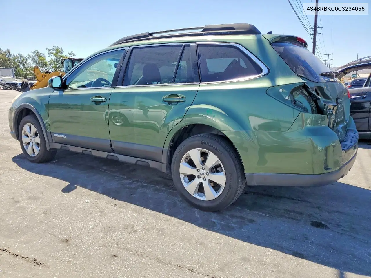 2012 Subaru Outback 2.5I Limited VIN: 4S4BRBKC0C3234056 Lot: 59702676