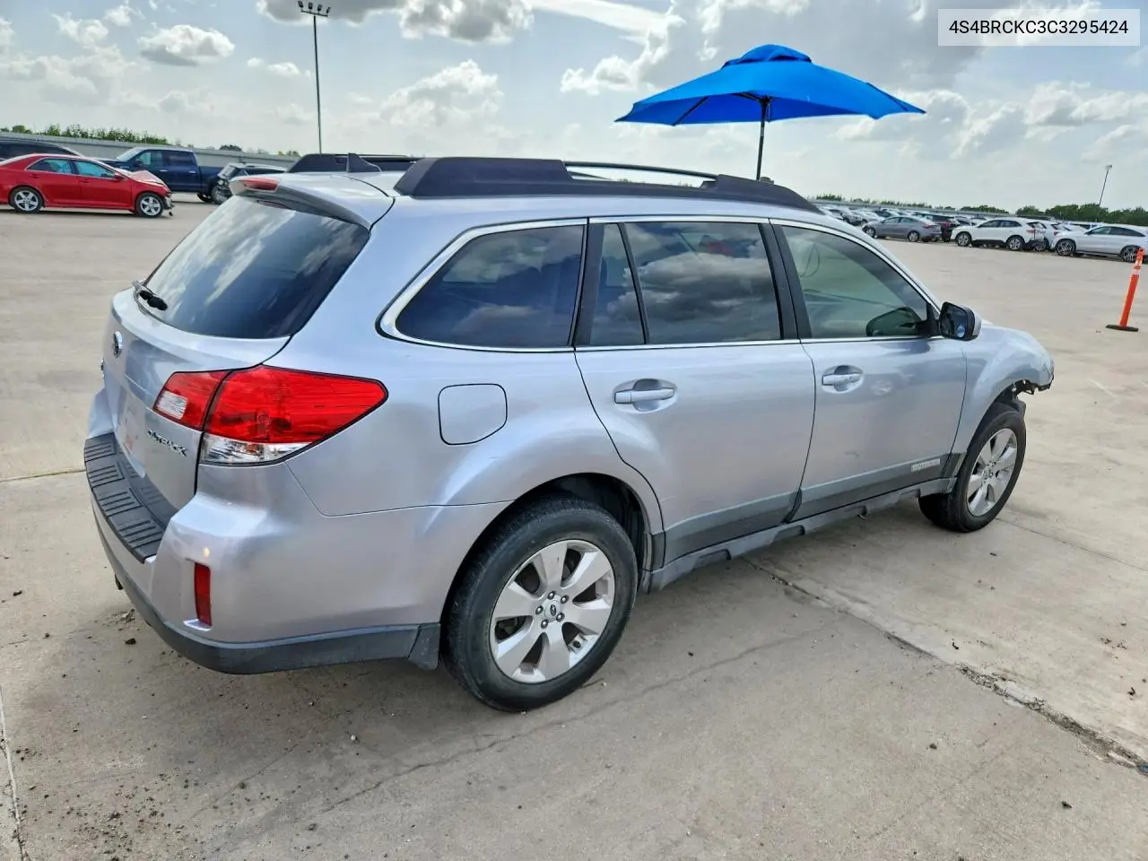 2012 Subaru Outback 2.5I Limited VIN: 4S4BRCKC3C3295424 Lot: 60444036