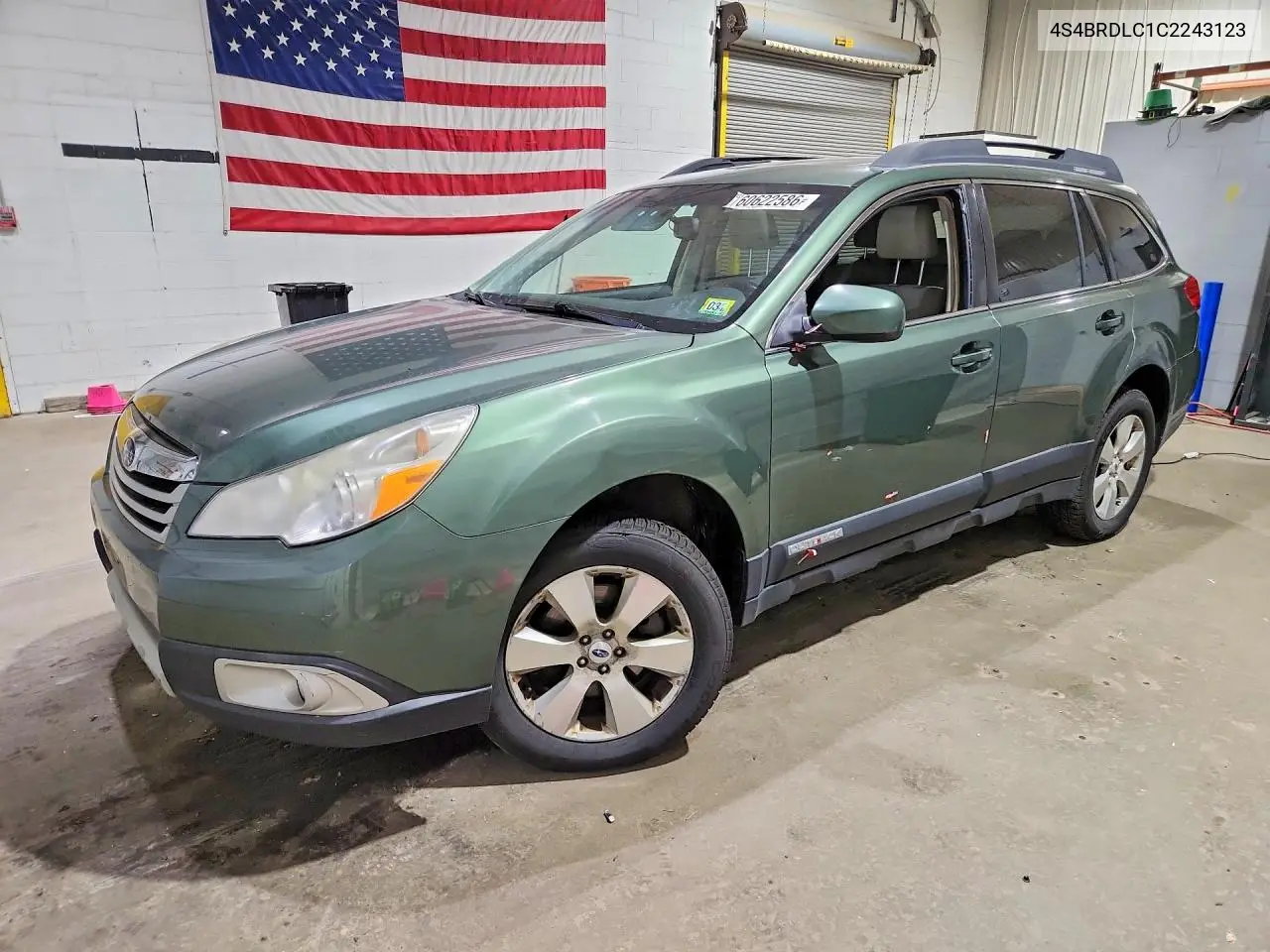 2012 Subaru Outback 3.6R Limited VIN: 4S4BRDLC1C2243123 Lot: 60622586