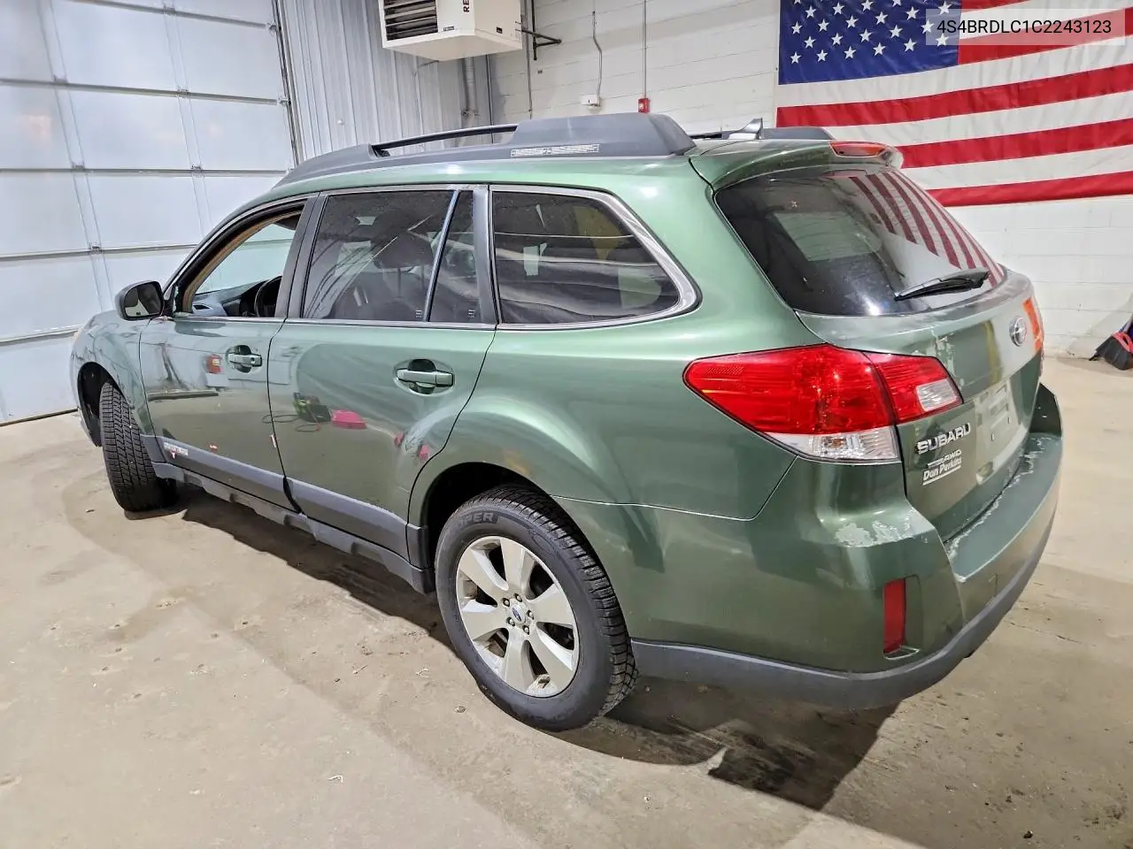 2012 Subaru Outback 3.6R Limited VIN: 4S4BRDLC1C2243123 Lot: 60622586