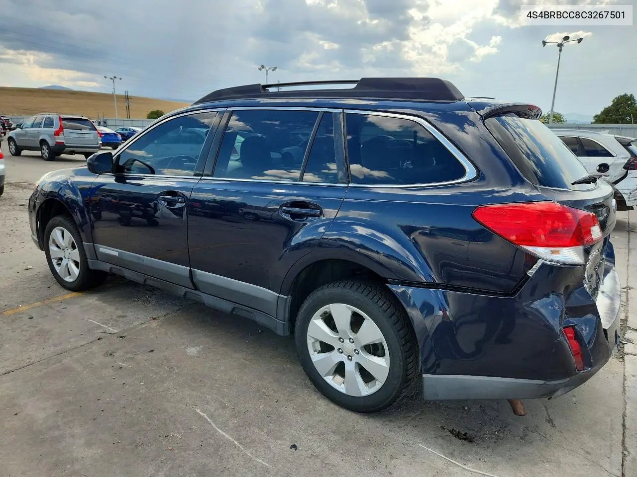 2012 Subaru Outback 2.5I Premium VIN: 4S4BRBCC8C3267501 Lot: 61335256