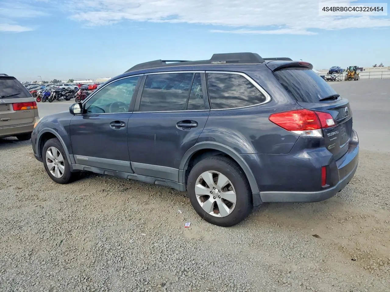 2012 Subaru Outback 2.5I Premium VIN: 4S4BRBGC4C3226454 Lot: 61610876