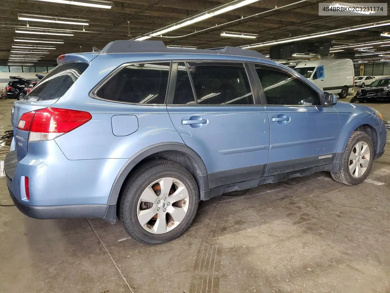 2012 Subaru Outback 2.5I Limited VIN: 4S4BRBKC2C3231174 Lot: 61743086