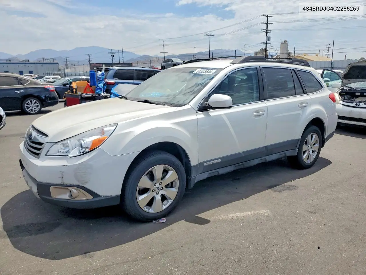 2012 Subaru Outback 3.6R Limited VIN: 4S4BRDJC4C2285269 Lot: 61803546