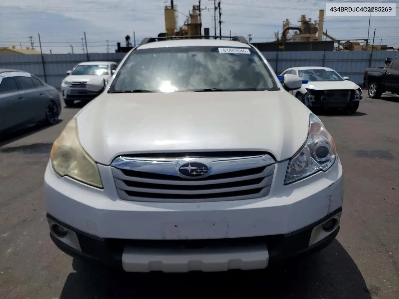 2012 Subaru Outback 3.6R Limited VIN: 4S4BRDJC4C2285269 Lot: 61803546
