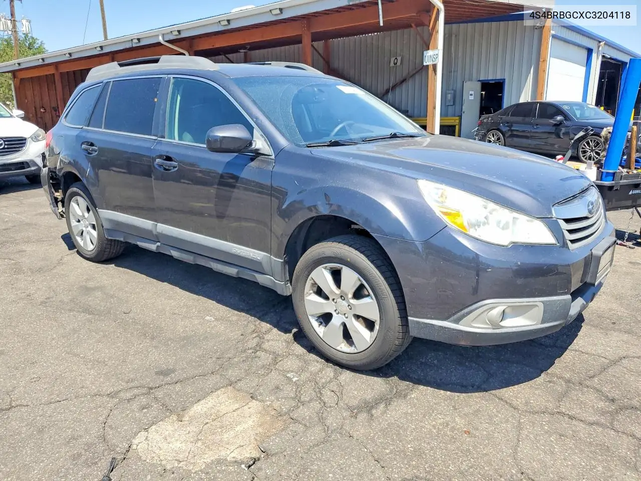 2012 Subaru Outback 2.5I Premium VIN: 4S4BRBGCXC3204118 Lot: 61863436