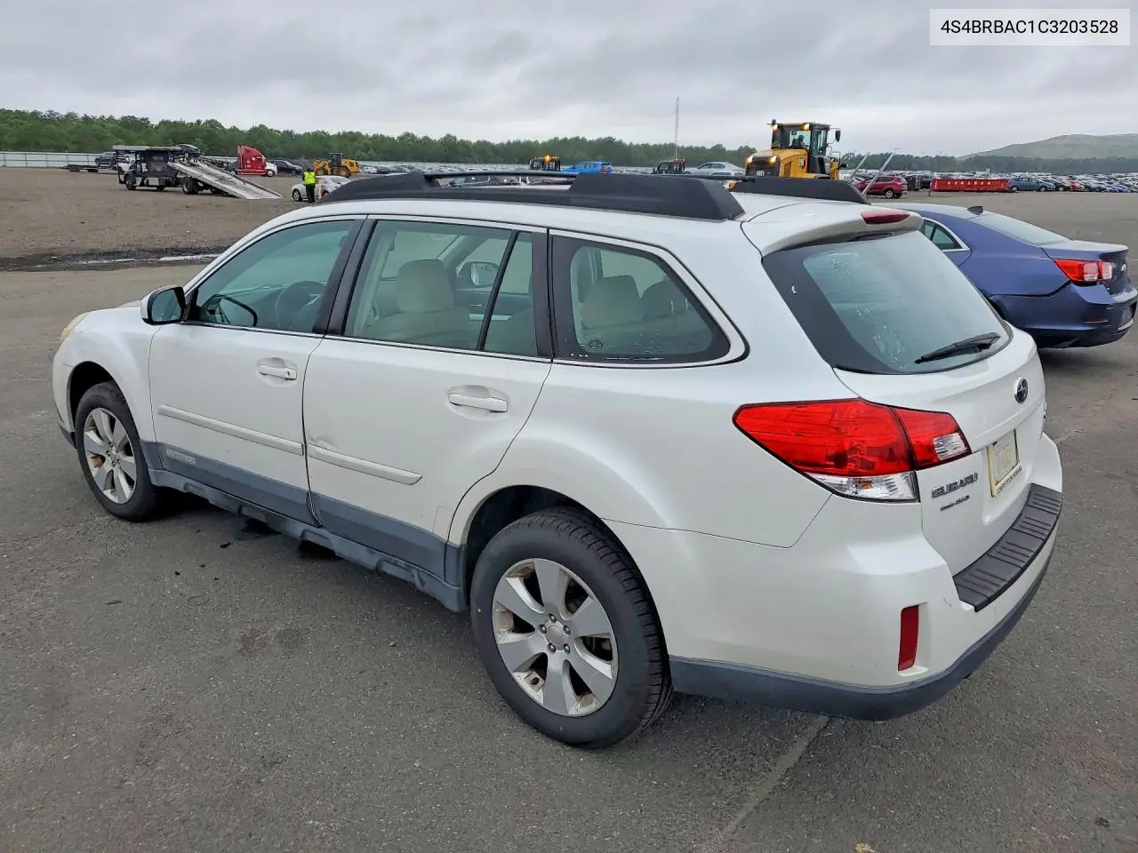 2012 Subaru Outback 2.5I VIN: 4S4BRBAC1C3203528 Lot: 61908786