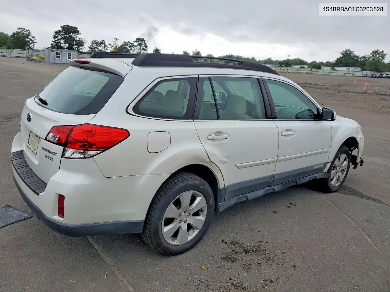 2012 Subaru Outback 2.5I VIN: 4S4BRBAC1C3203528 Lot: 61908786