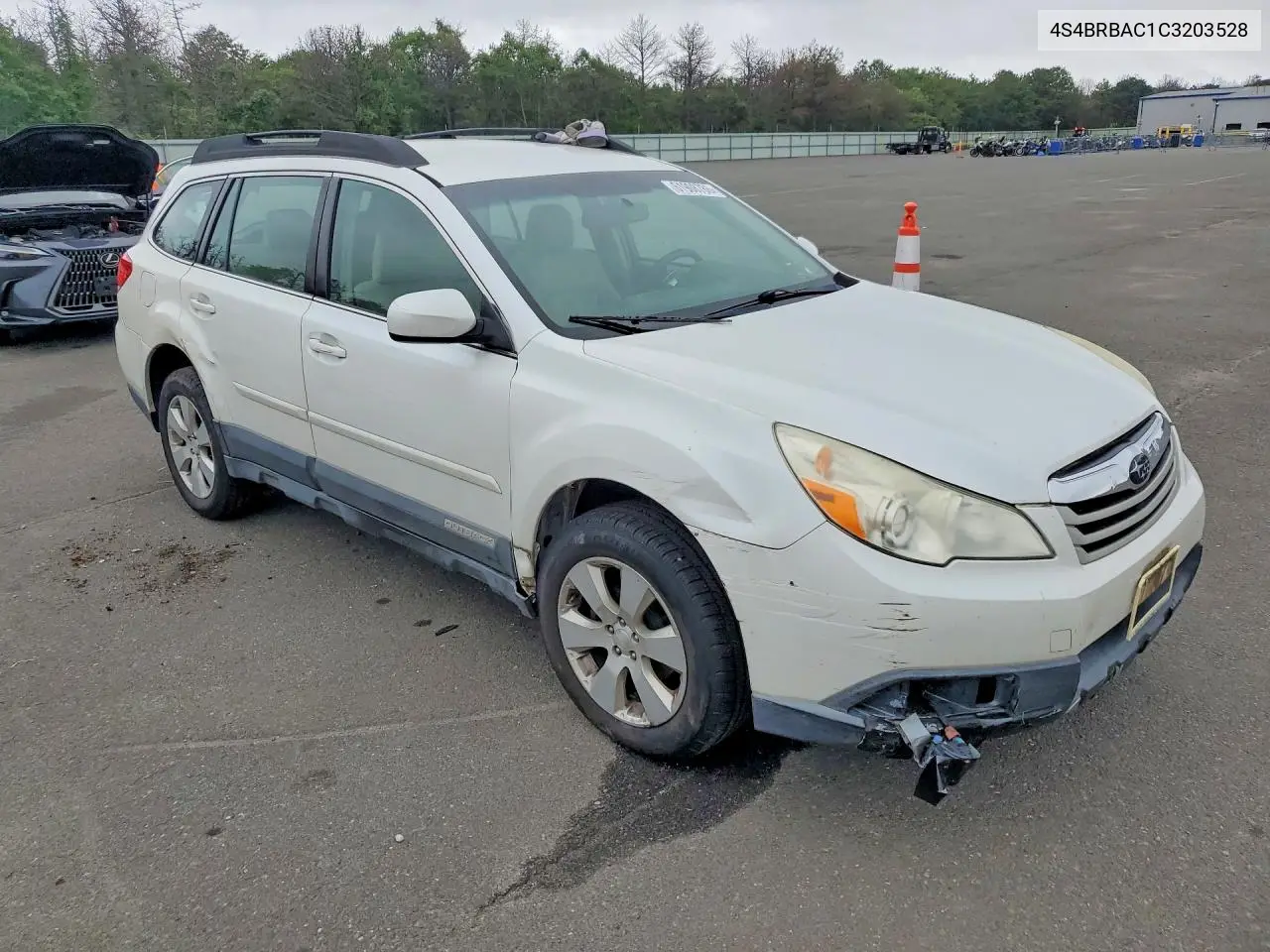 2012 Subaru Outback 2.5I VIN: 4S4BRBAC1C3203528 Lot: 61908786