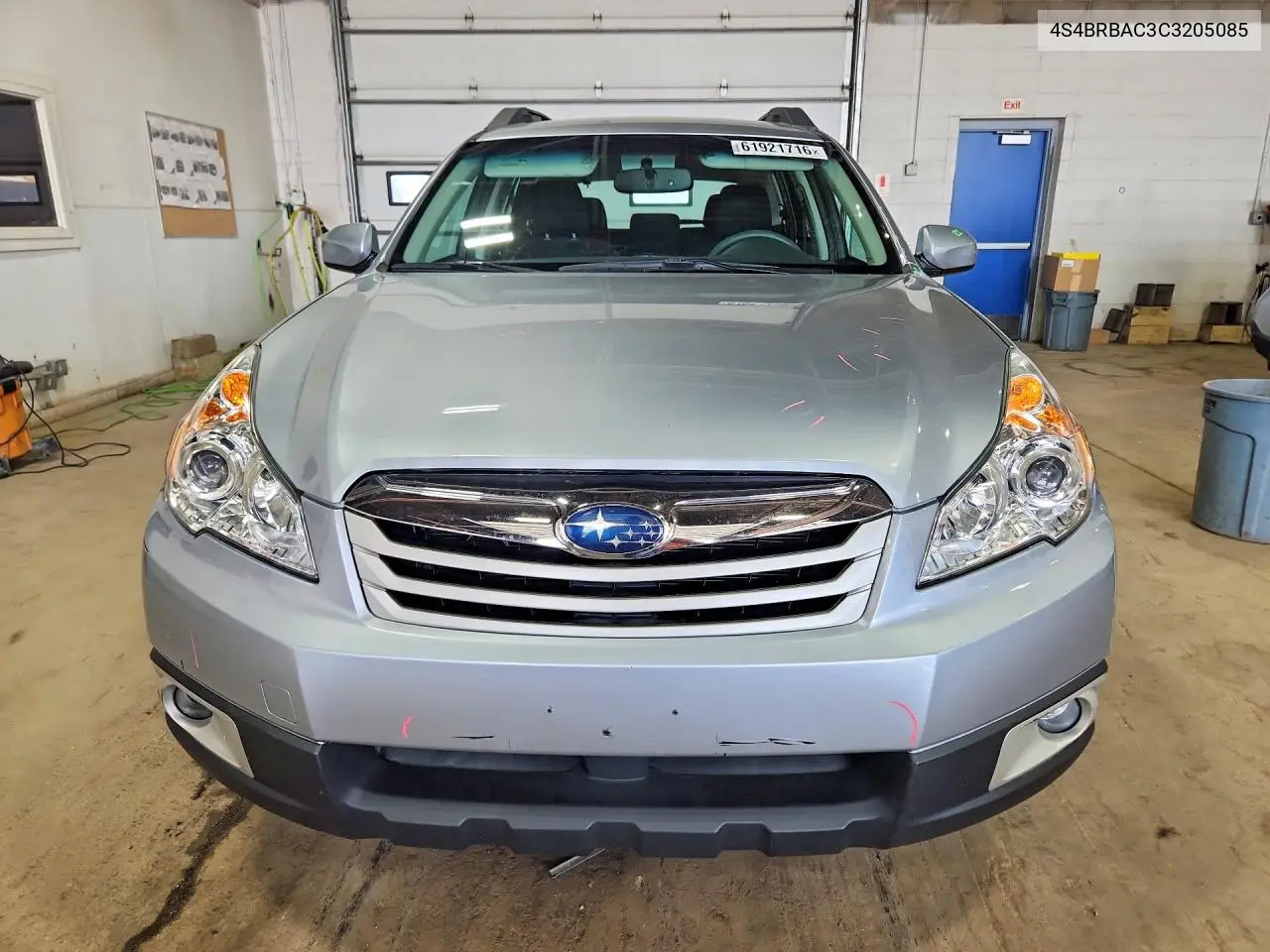 2012 Subaru Outback 2.5I VIN: 4S4BRBAC3C3205085 Lot: 61921716