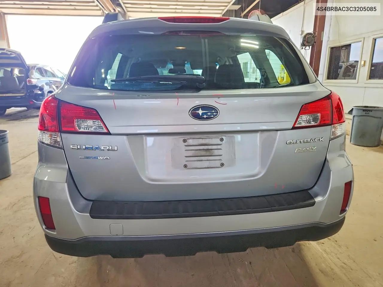 2012 Subaru Outback 2.5I VIN: 4S4BRBAC3C3205085 Lot: 61921716