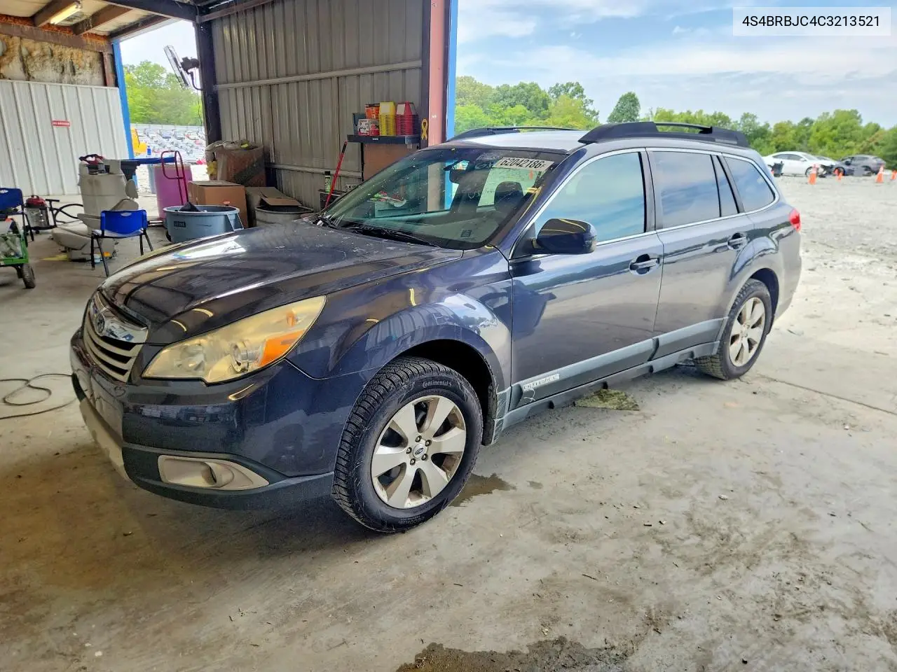 2012 Subaru Outback 2.5I Limited VIN: 4S4BRBJC4C3213521 Lot: 62042186
