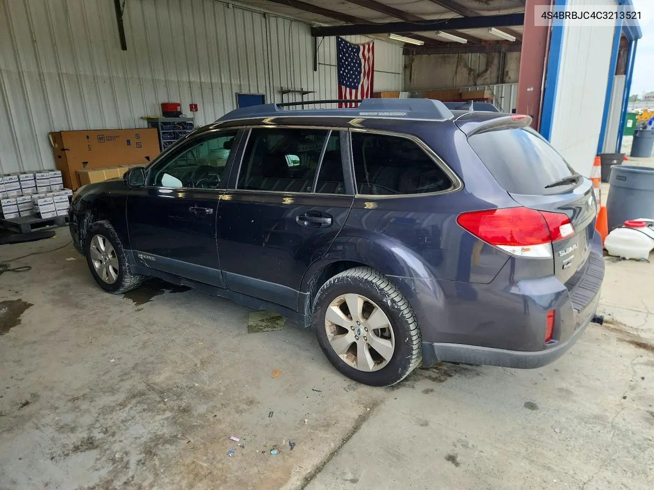 2012 Subaru Outback 2.5I Limited VIN: 4S4BRBJC4C3213521 Lot: 62042186