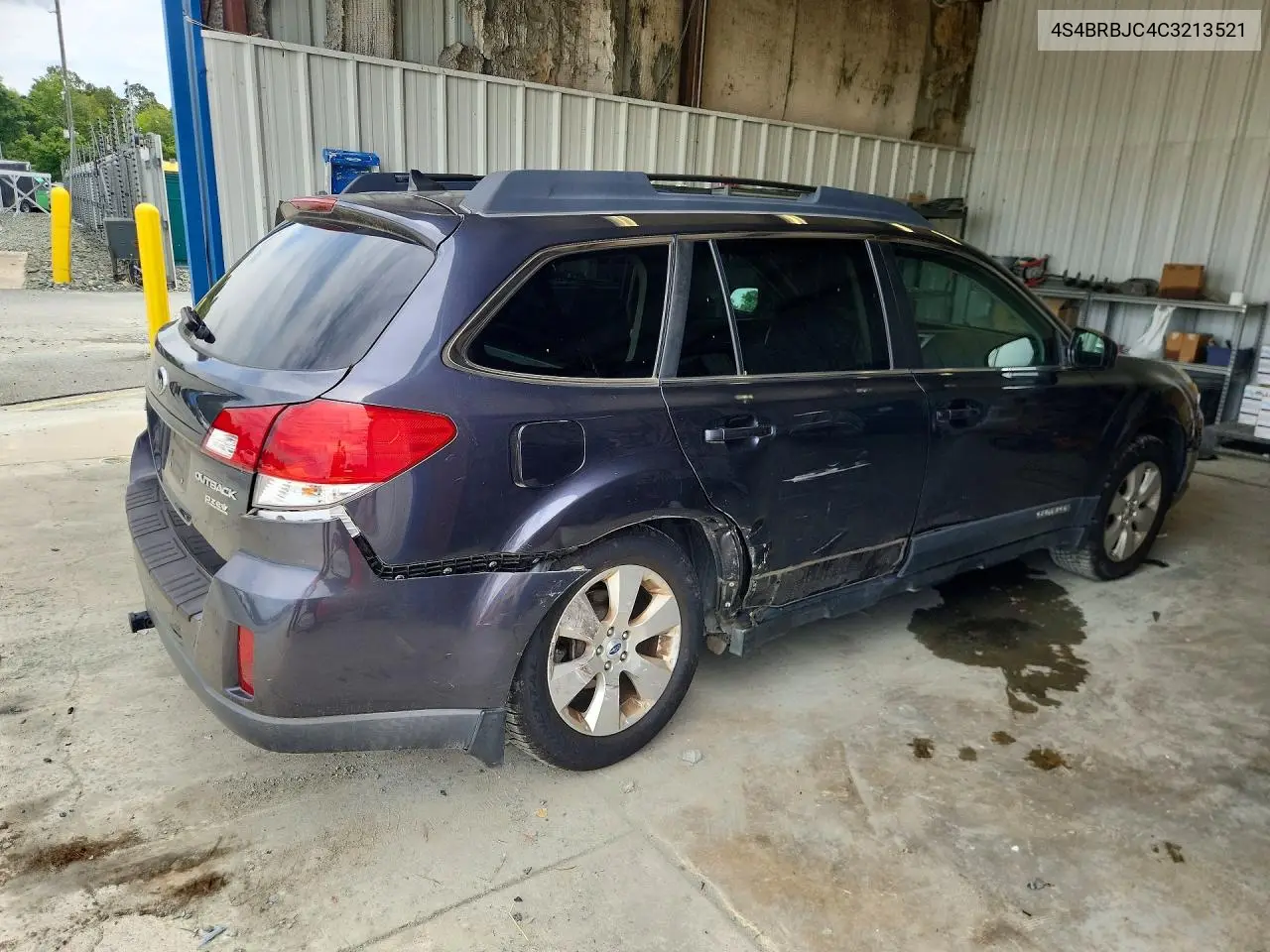 2012 Subaru Outback 2.5I Limited VIN: 4S4BRBJC4C3213521 Lot: 62042186