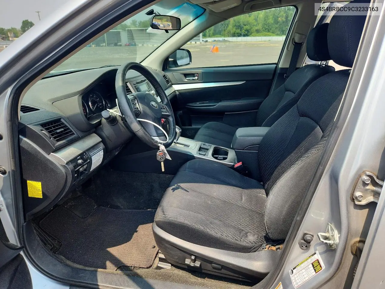 2012 Subaru Outback 2.5I Premium VIN: 4S4BRBCC9C3233163 Lot: 62075256