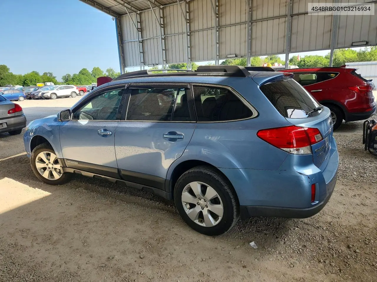 2012 Subaru Outback 2.5I Premium VIN: 4S4BRBGC1C3216934 Lot: 85967795