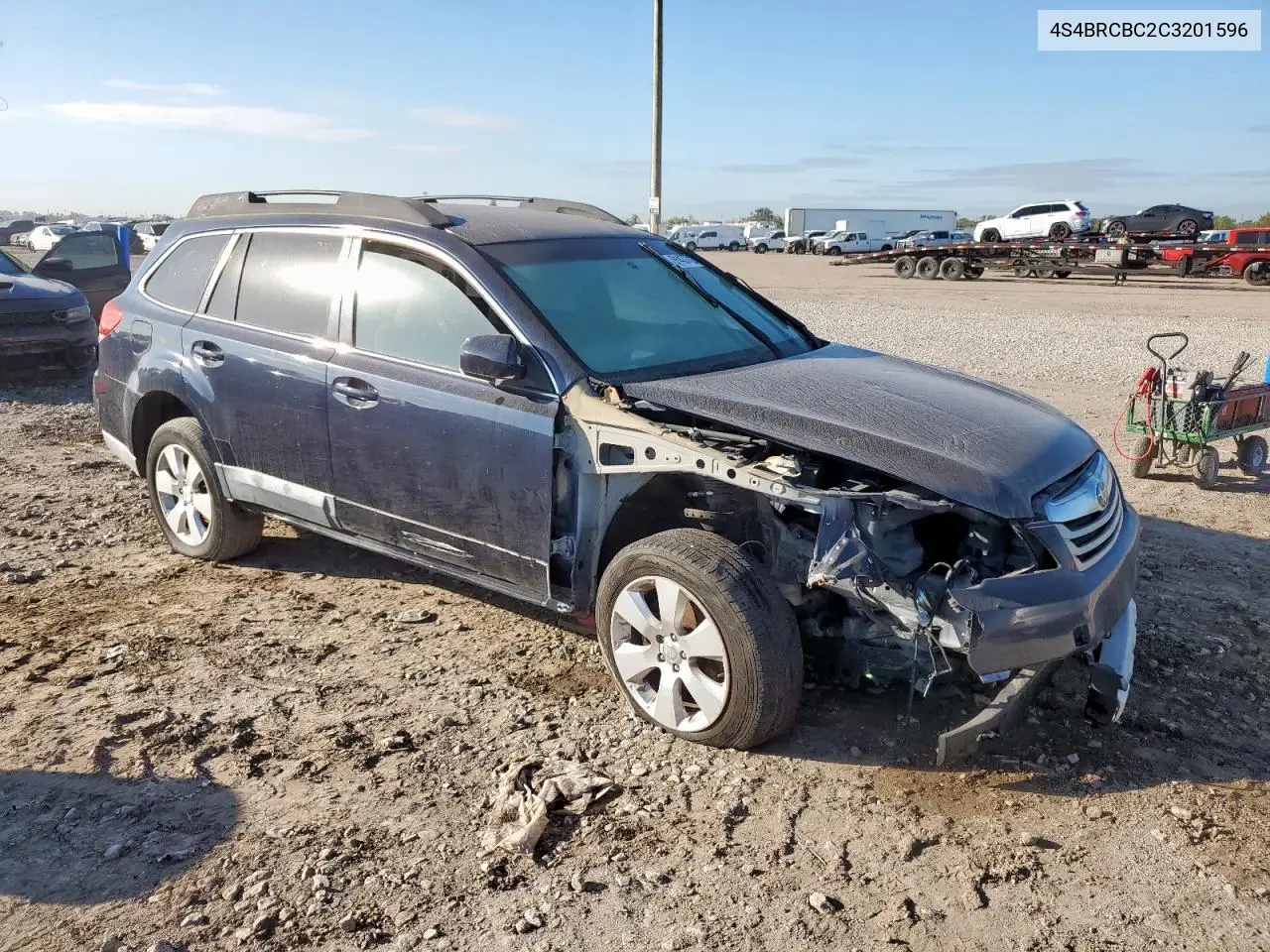 4S4BRCBC2C3201596 2012 Subaru Outback 2.5I Premium