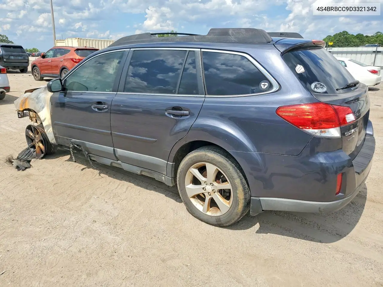 2013 Subaru Outback 2.5I Premium VIN: 4S4BRBCC9D3321342 Lot: 60459476