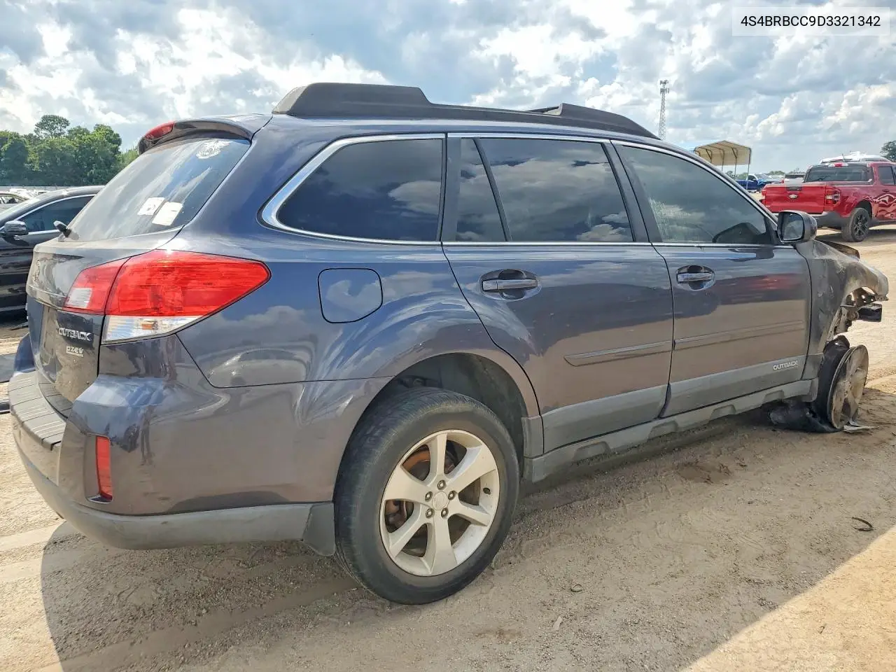2013 Subaru Outback 2.5I Premium VIN: 4S4BRBCC9D3321342 Lot: 60459476