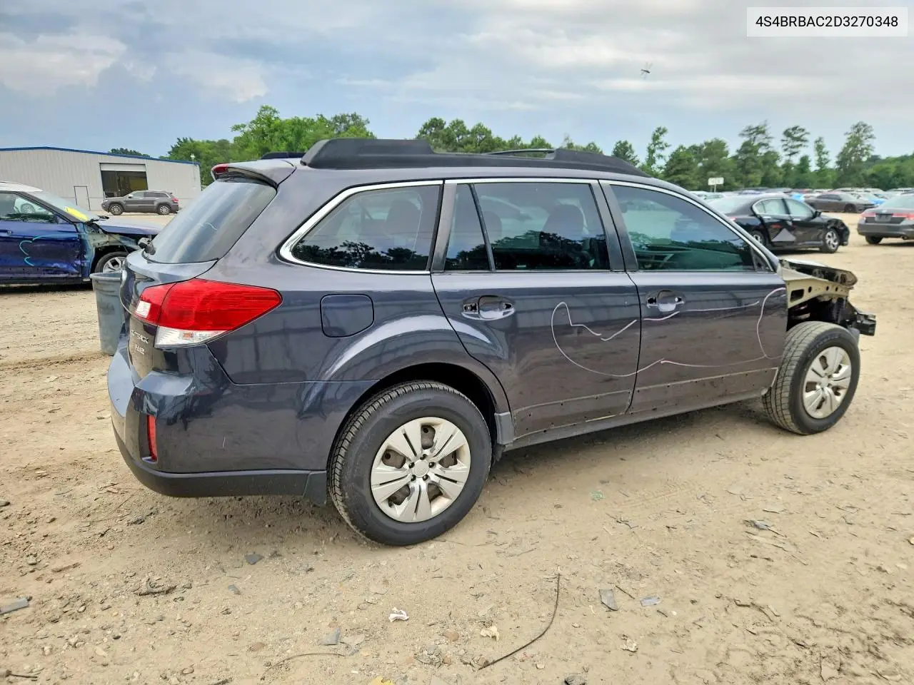 2013 Subaru Outback 2.5I VIN: 4S4BRBAC2D3270348 Lot: 60629076