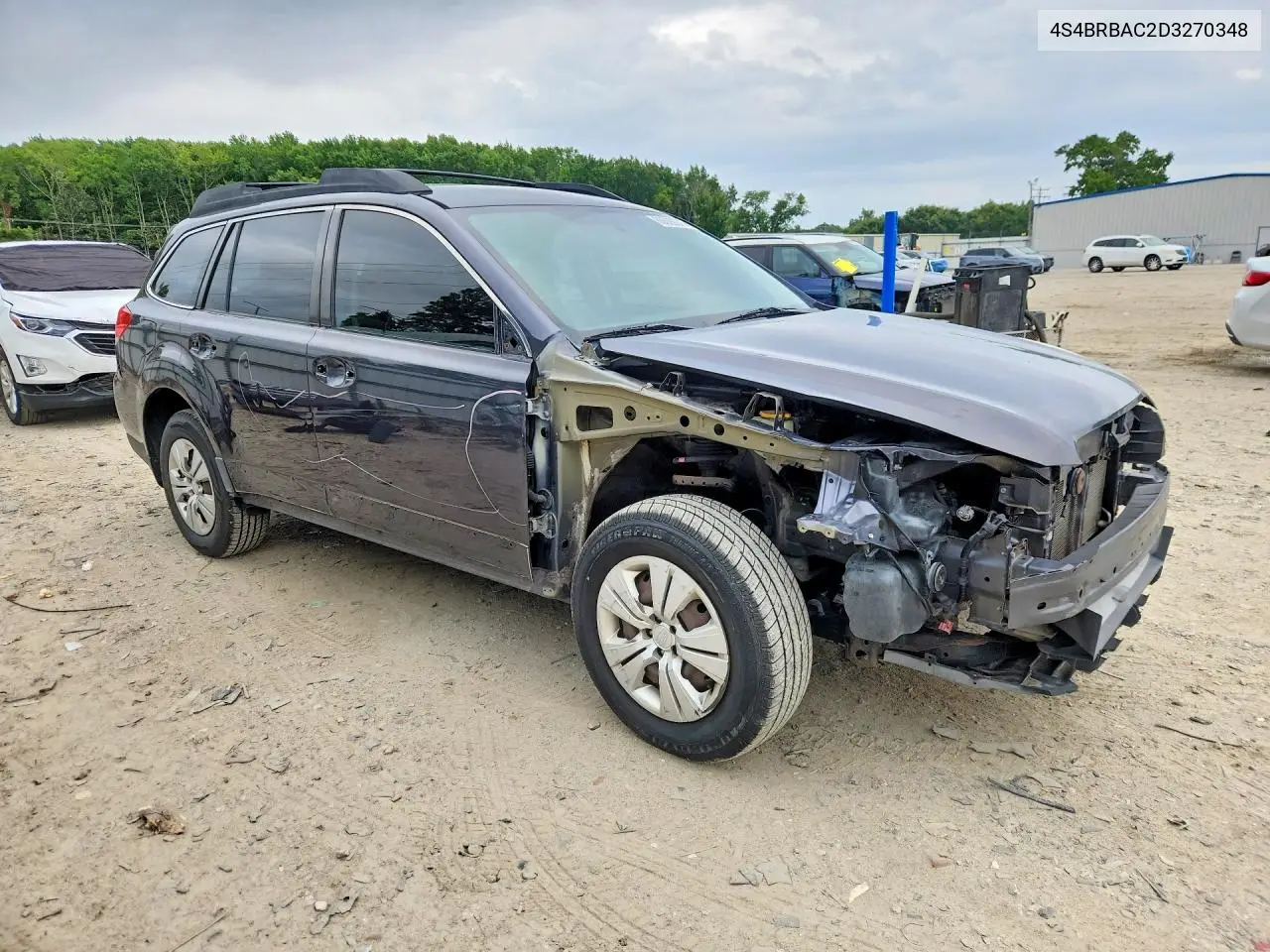 2013 Subaru Outback 2.5I VIN: 4S4BRBAC2D3270348 Lot: 60629076