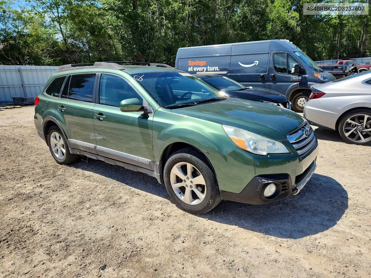 4S4BRBKC2D3237607 2013 Subaru Outback 2.5I Limited
