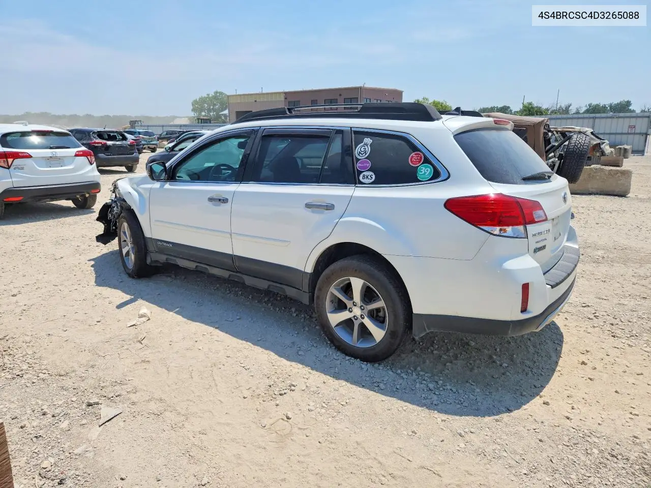 2013 Subaru Outback 2.5I Limited VIN: 4S4BRCSC4D3265088 Lot: 61355576
