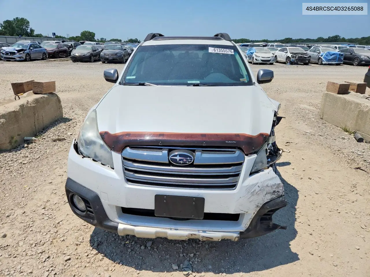 2013 Subaru Outback 2.5I Limited VIN: 4S4BRCSC4D3265088 Lot: 61355576
