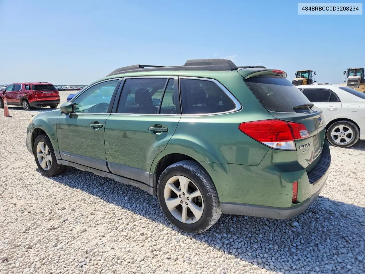 2013 Subaru Outback 2.5I Premium VIN: 4S4BRBCC0D3208234 Lot: 61442916