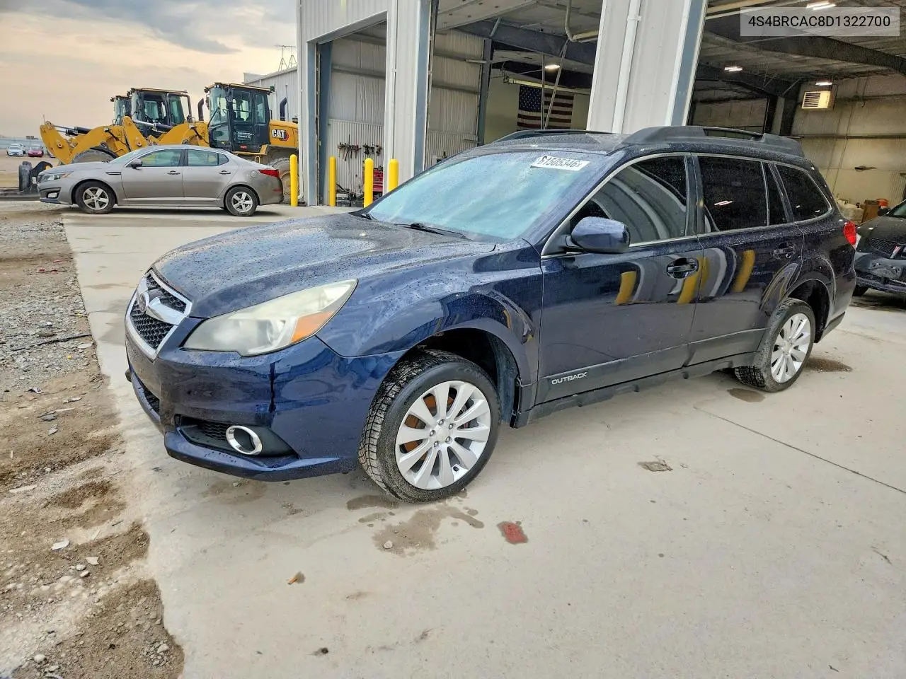 2013 Subaru Outback 2.5I VIN: 4S4BRCAC8D1322700 Lot: 61505346