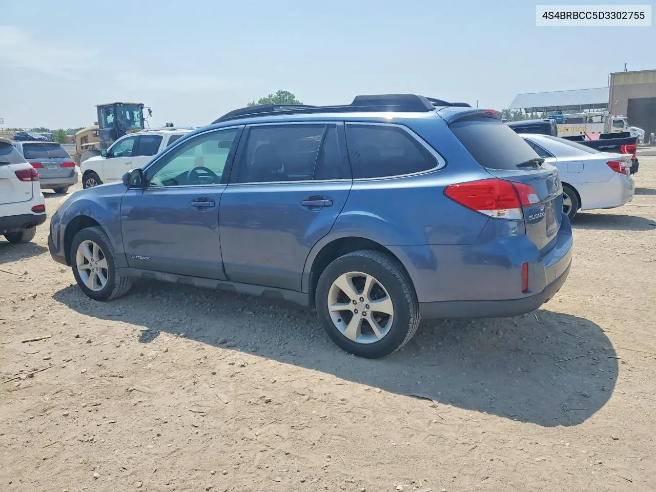 2013 Subaru Outback VIN: 4S4BRBCC5D3302755 Lot: 61750786