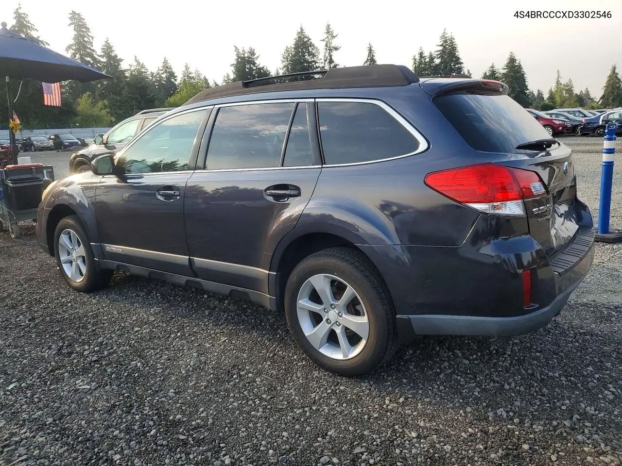 2013 Subaru Outback 2.5I Premium VIN: 4S4BRCCCXD3302546 Lot: 61812286