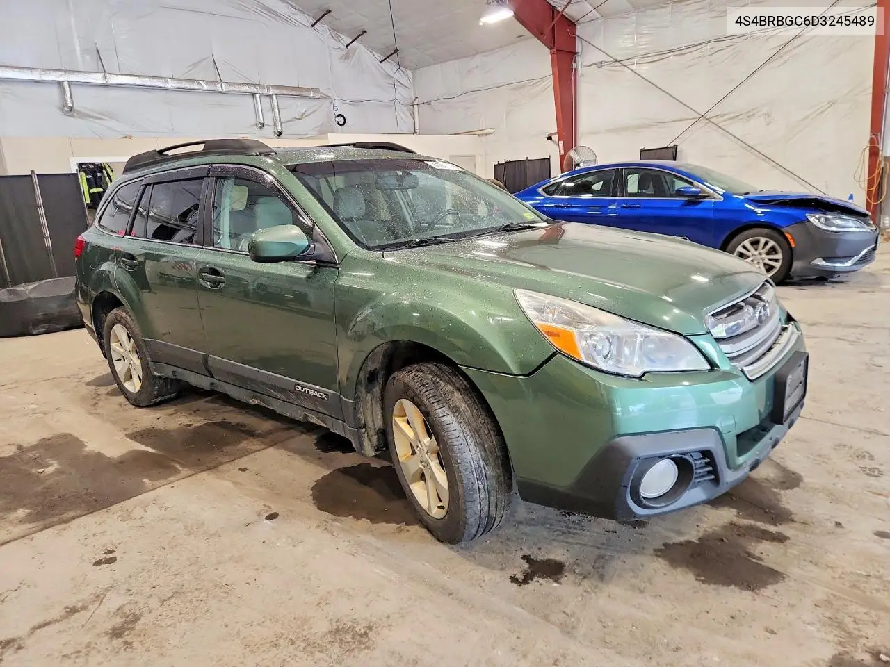 2013 Subaru Outback 2.5I Premium VIN: 4S4BRBGC6D3245489 Lot: 61842916