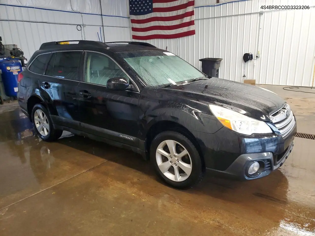2013 Subaru Outback 2.5I Premium VIN: 4S4BRBCC0D3323206 Lot: 62002176