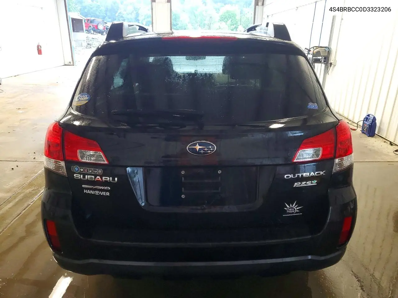 2013 Subaru Outback 2.5I Premium VIN: 4S4BRBCC0D3323206 Lot: 62002176