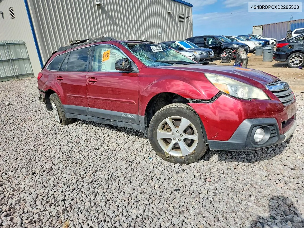 2013 Subaru Outback 3.6R Limited VIN: 4S4BRDPCXD2285530 Lot: 62074166