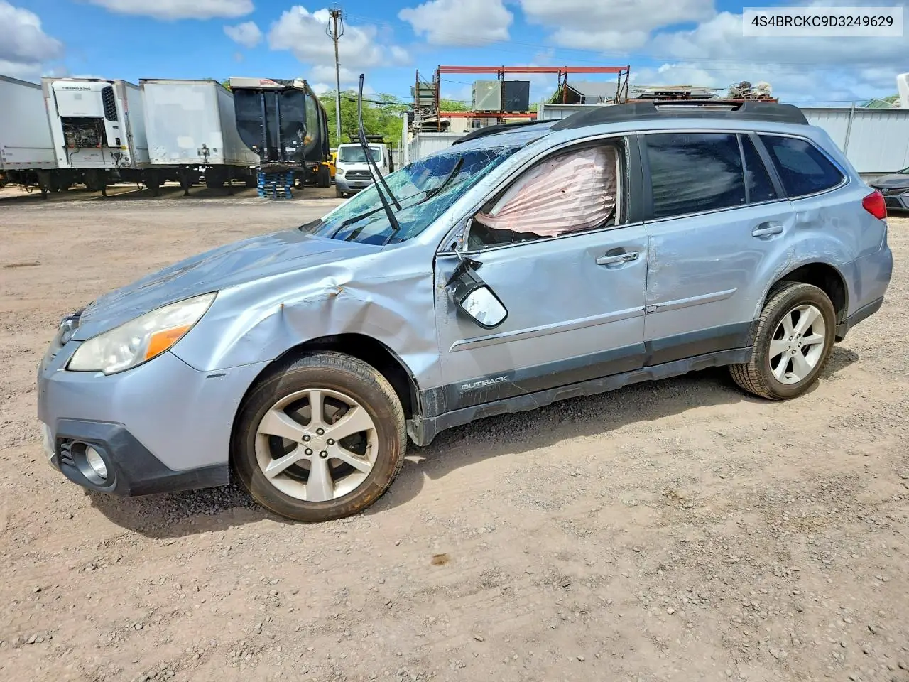 2013 Subaru Outback 2.5I Limited VIN: 4S4BRCKC9D3249629 Lot: 62102366
