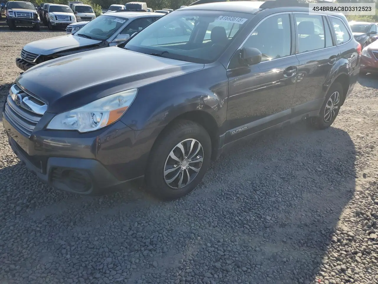 4S4BRBAC8D3312523 2013 Subaru Outback 2.5I
