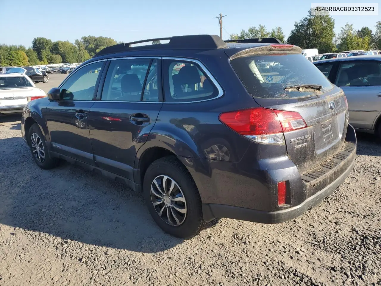 4S4BRBAC8D3312523 2013 Subaru Outback 2.5I