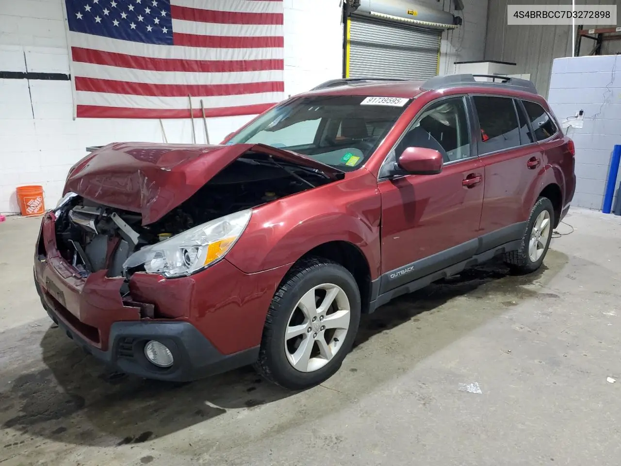4S4BRBCC7D3272898 2013 Subaru Outback 2.5I Premium