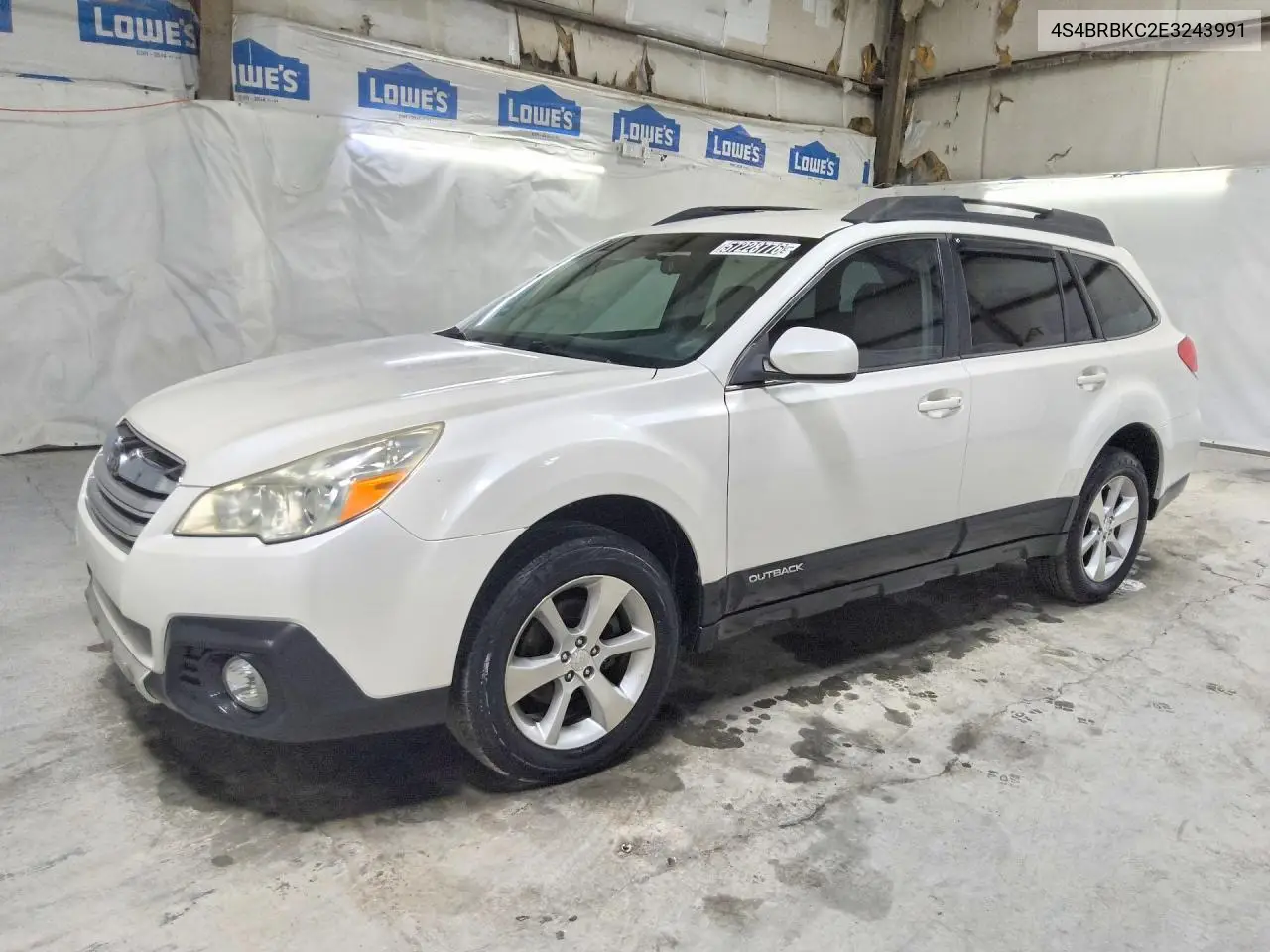 2014 Subaru Outback 2.5I Limited VIN: 4S4BRBKC2E3243991 Lot: 57228776