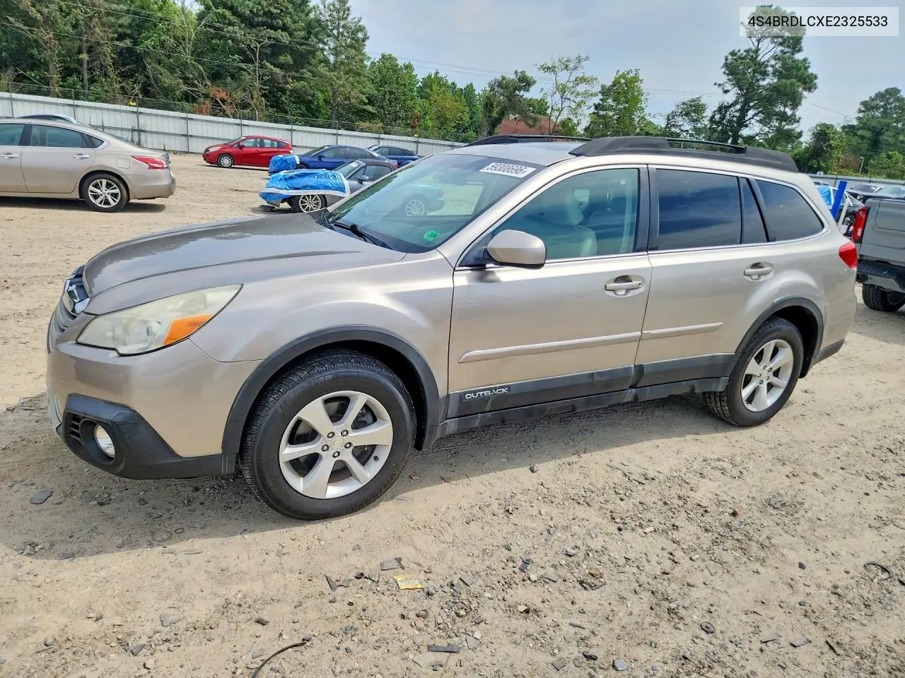 2014 Subaru Outback 3.6R Limited VIN: 4S4BRDLCXE2325533 Lot: 59308696