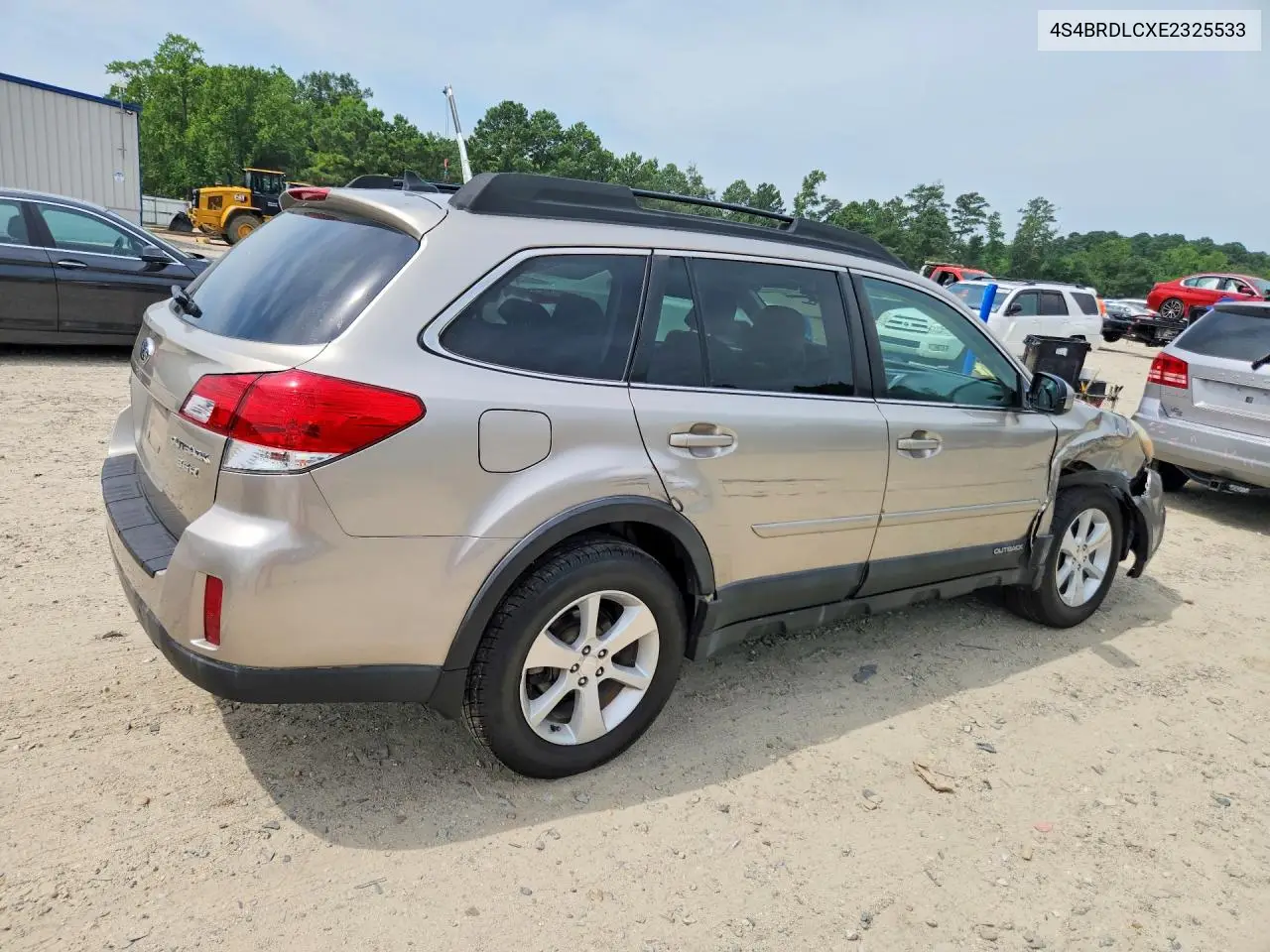 2014 Subaru Outback 3.6R Limited VIN: 4S4BRDLCXE2325533 Lot: 59308696
