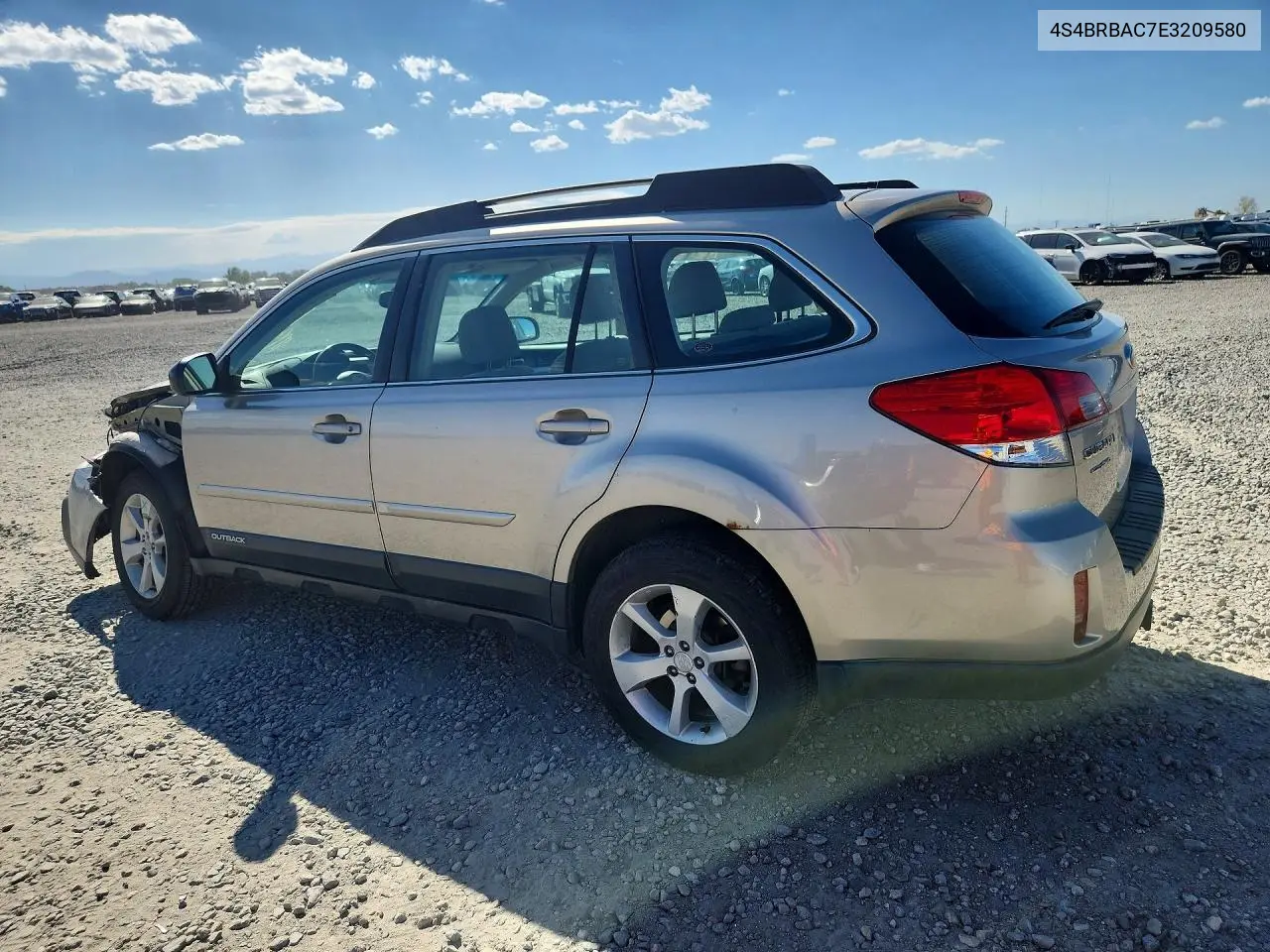 2014 Subaru Outback 2.5I VIN: 4S4BRBAC7E3209580 Lot: 60887436